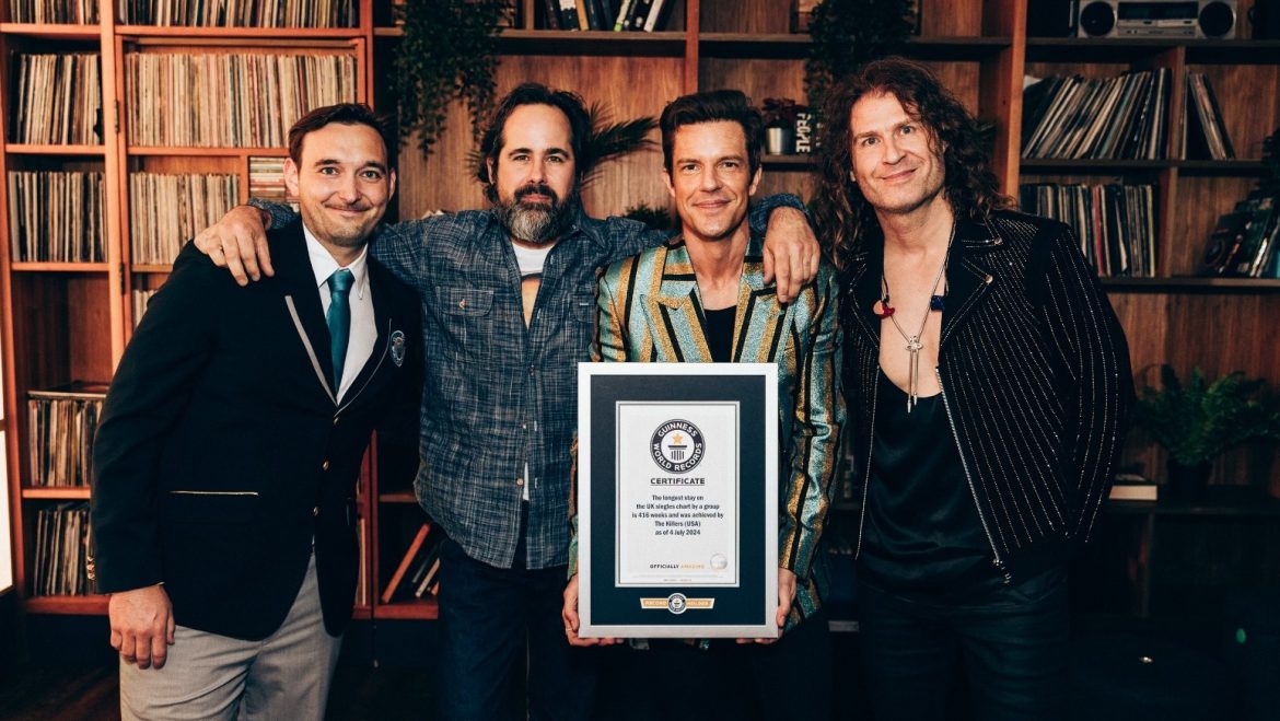The Killers awarded two Guinness World Records titles