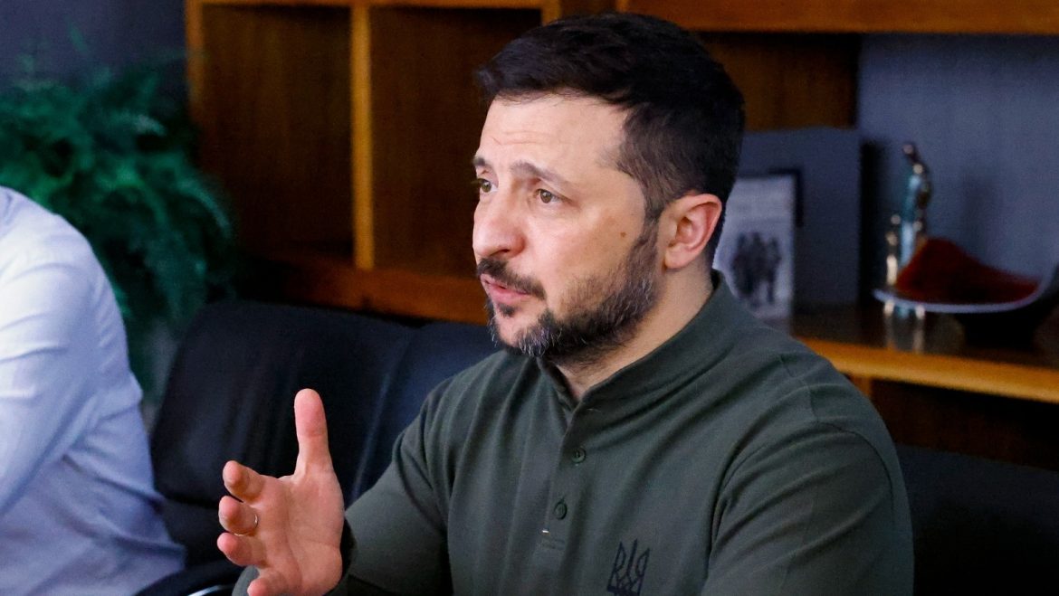 President Volodymyr Zelensky