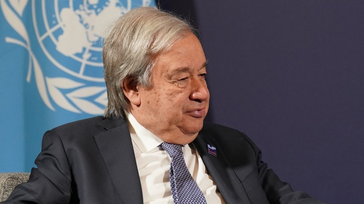 UN secretary-general Antonio Guterres