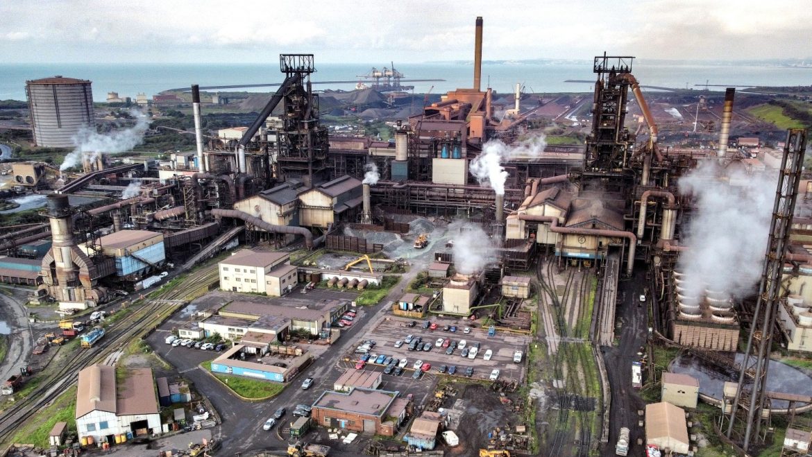 Tata Steel Site in Port Talbot