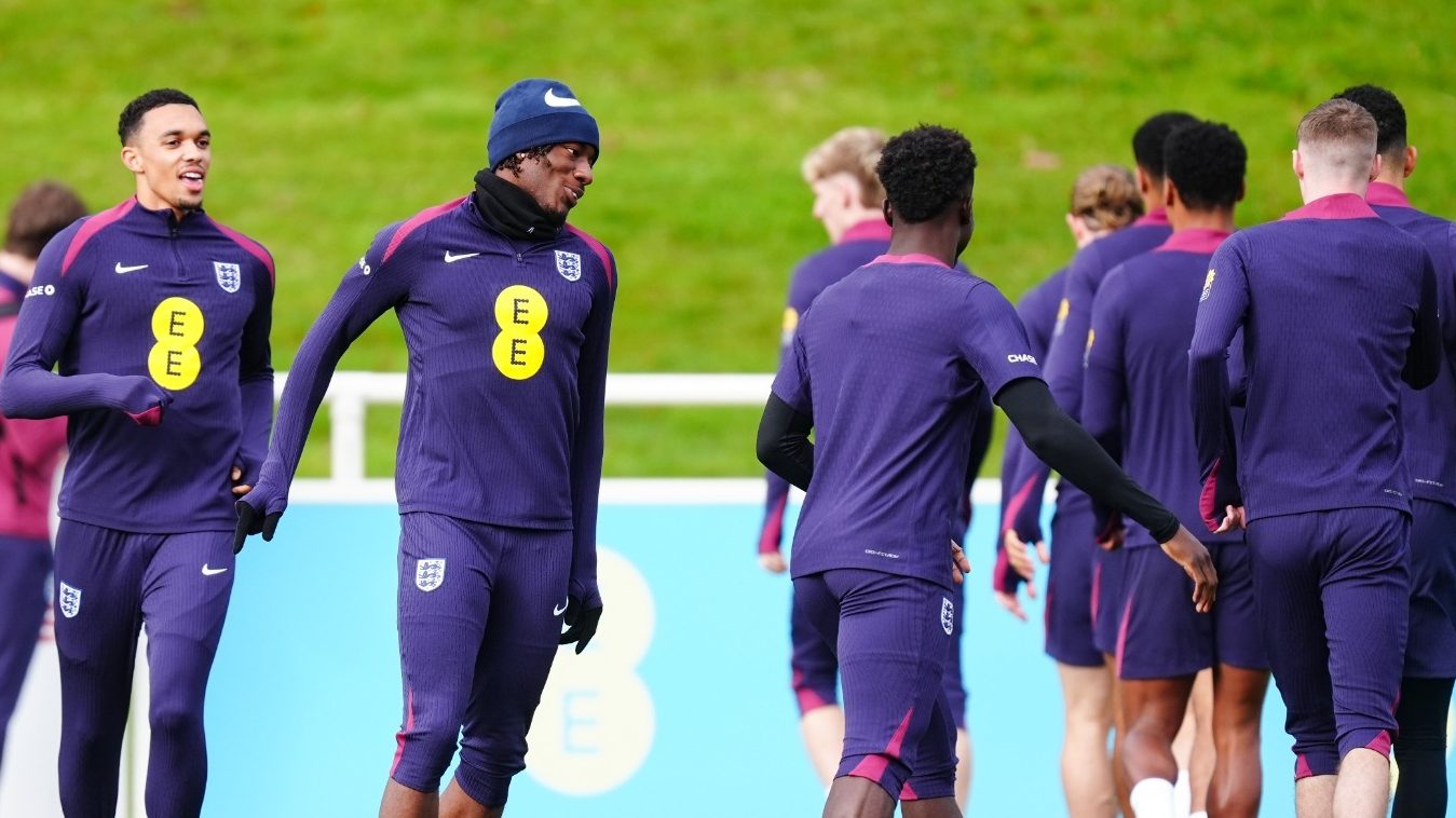 England Football Squad Training