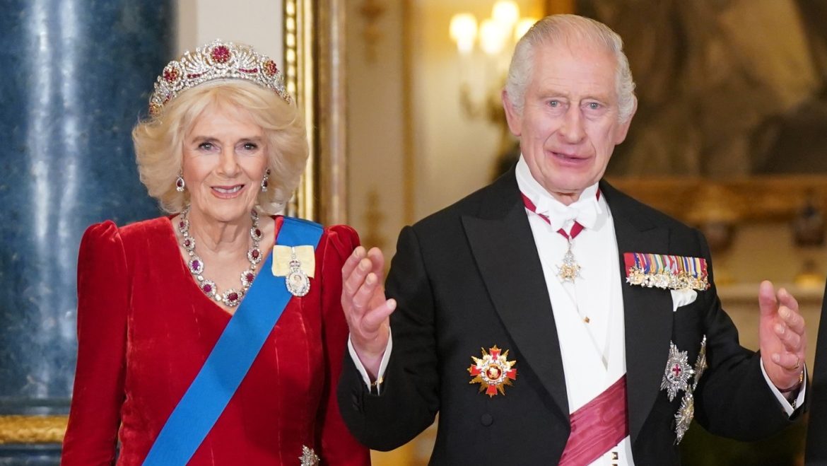 king Charles and Queen Camilla