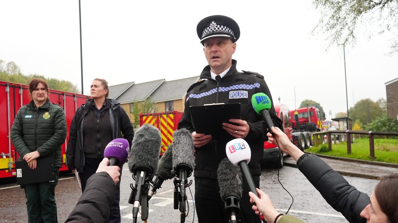 Superintendent Darren Adams of Northumbria Police