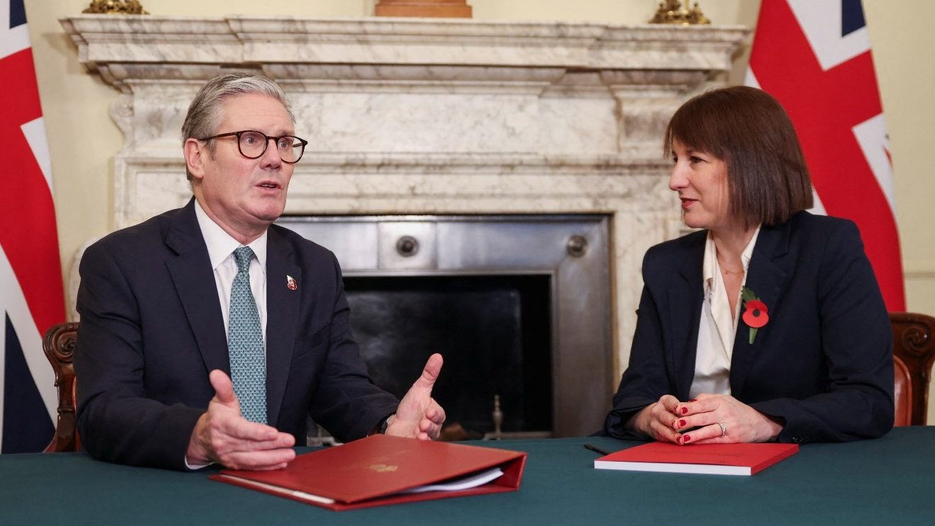 Prime Minister Sir Keir Starmer with Chancellor Rachel Reeves