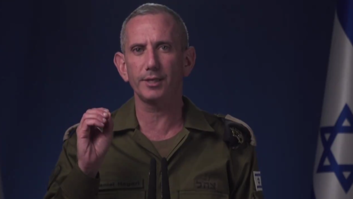 Israeli Defense Spokesman Daniel Hagari