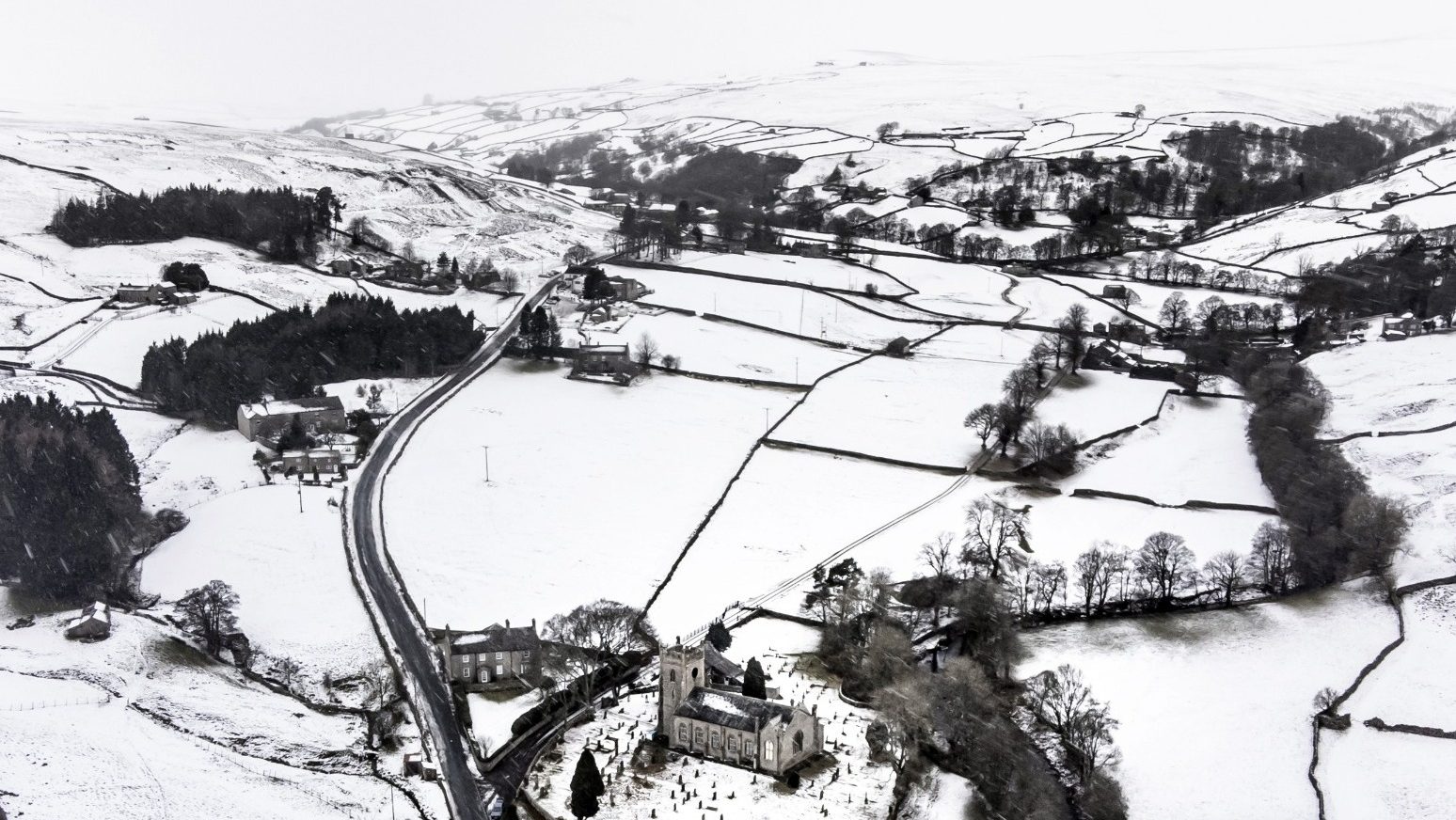 Snow Covered Landscape