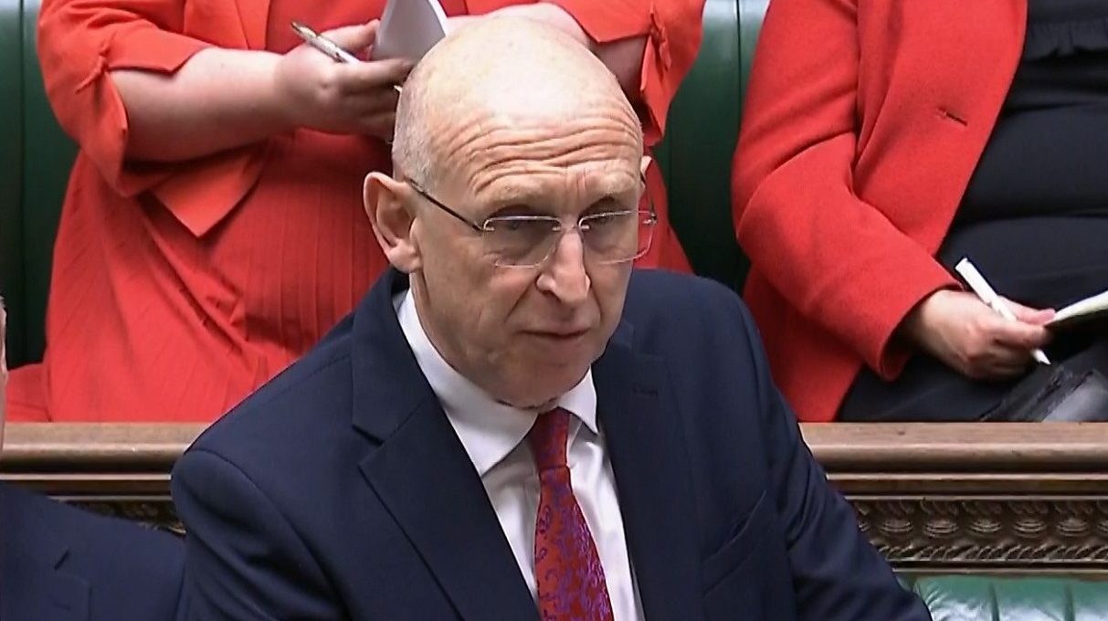 Defence Secretary John Healey