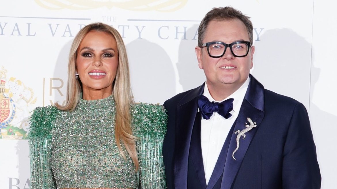 Amanda Holden and Alan Carr