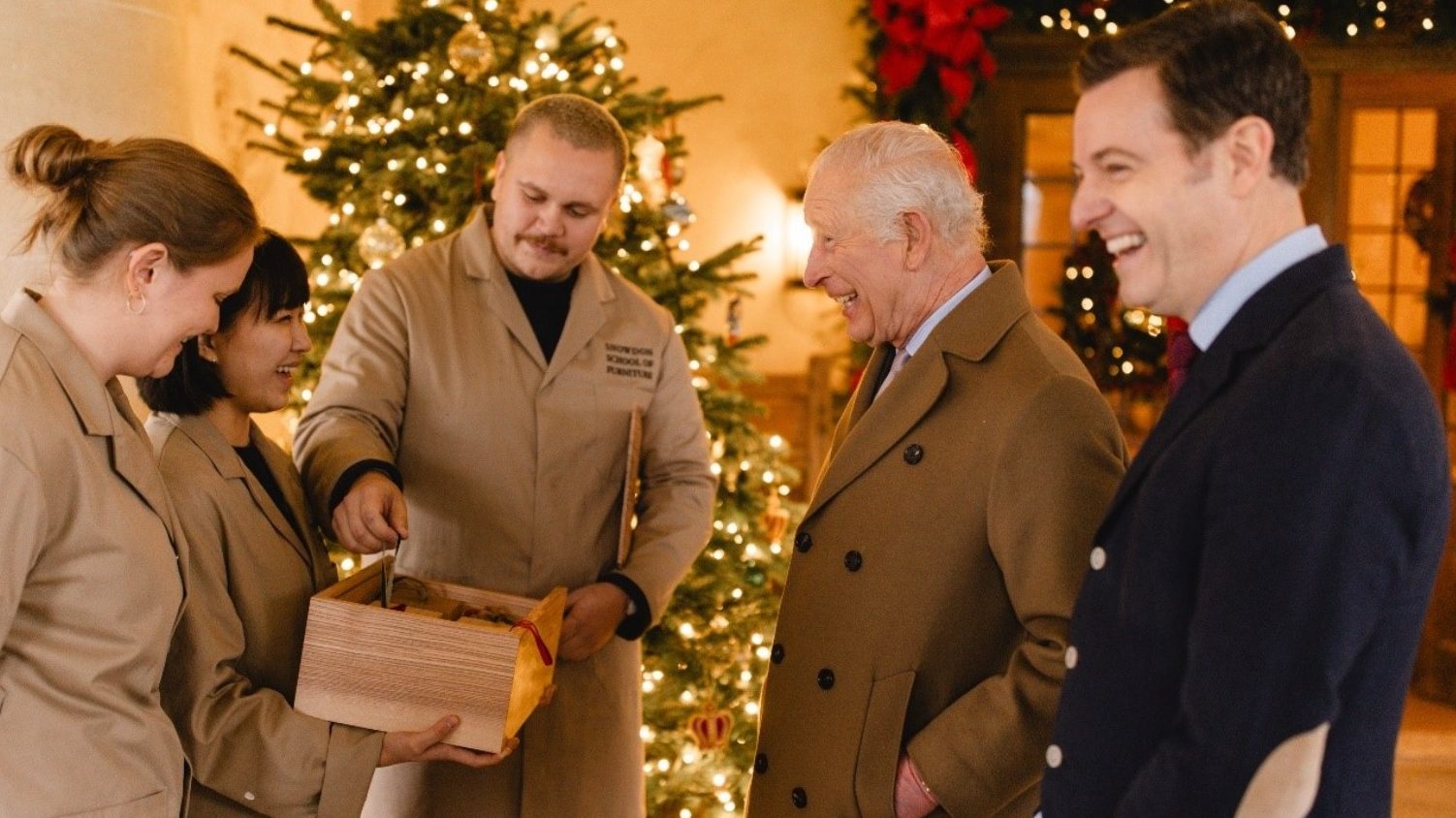 King speaks about heritage crafts with Matt Baker on Countryfile