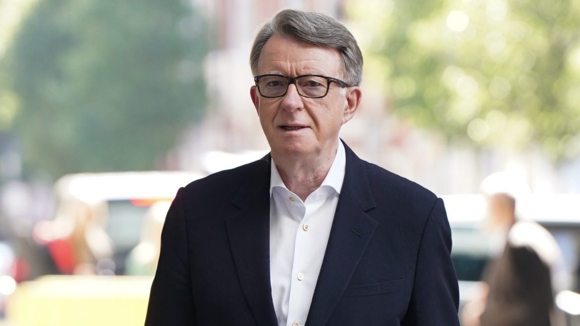 Lord Peter Mandelson expected to be named next ambassador to US