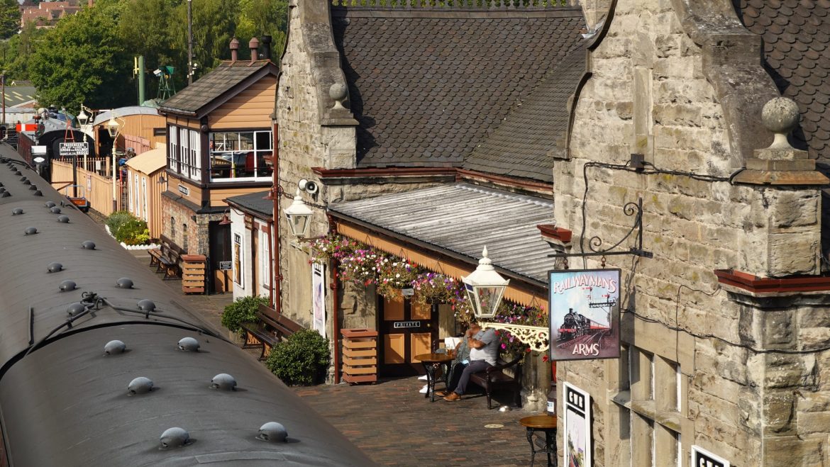 Support for heritage railway after embankment slide