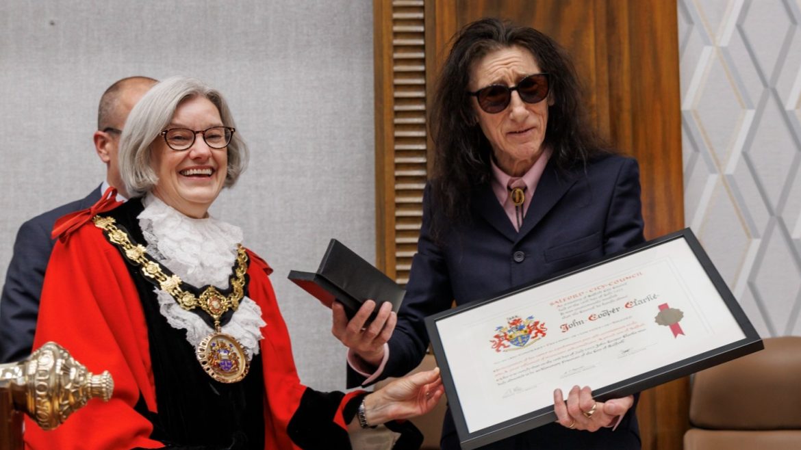 John Cooper Clarke to receive 2025 Northern Music Award