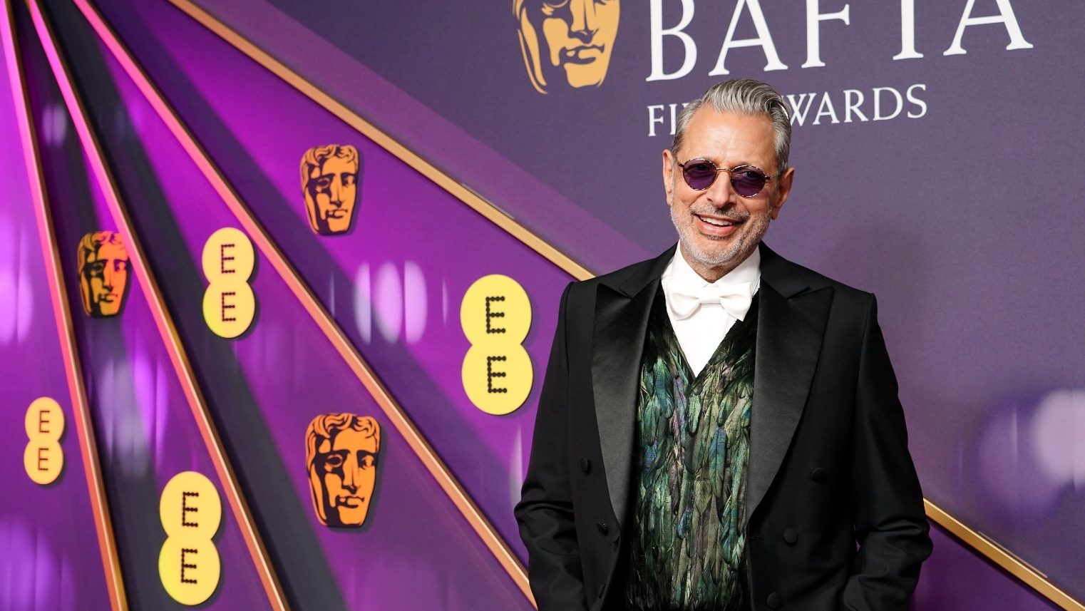 Jeff Goldblum and David Tennant lead early Bafta arrivals