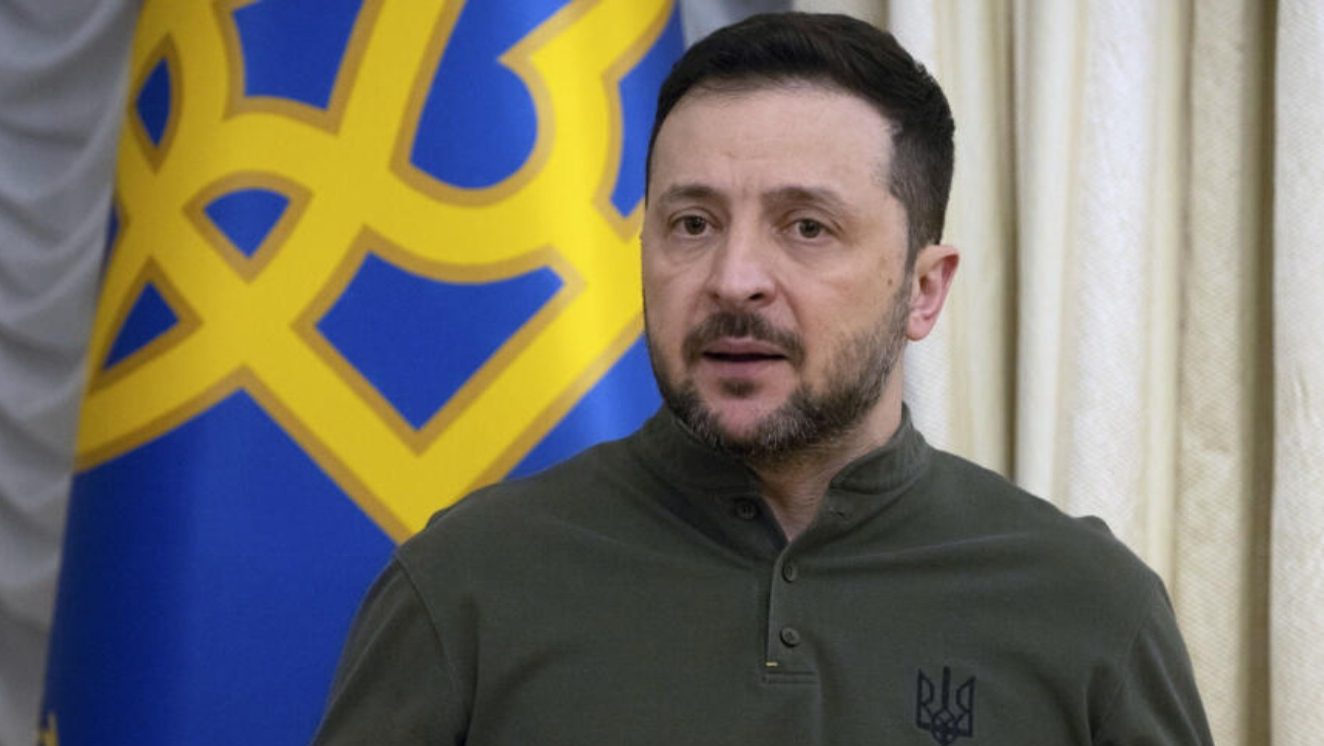 Ukrainian President Volodymyr Zelensky