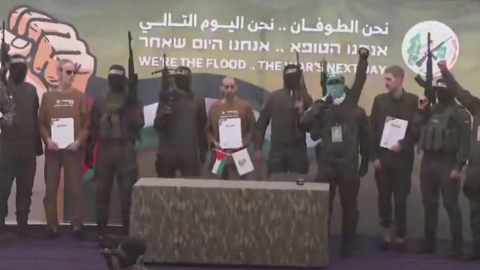 Hamas hands over three more Israeli hostages for dozens of Palestinian prisoners