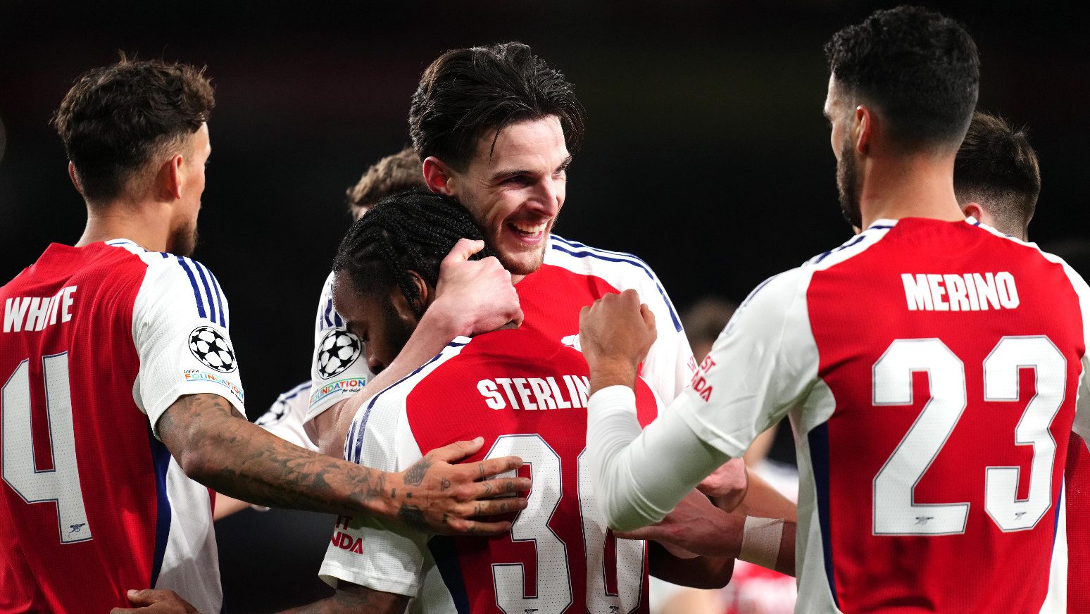 Arsenal through to Champions League last-eight