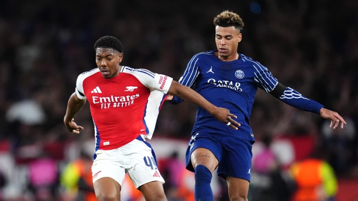 Arsenal beaten by Paris St Germain to dent Champions League final hopes