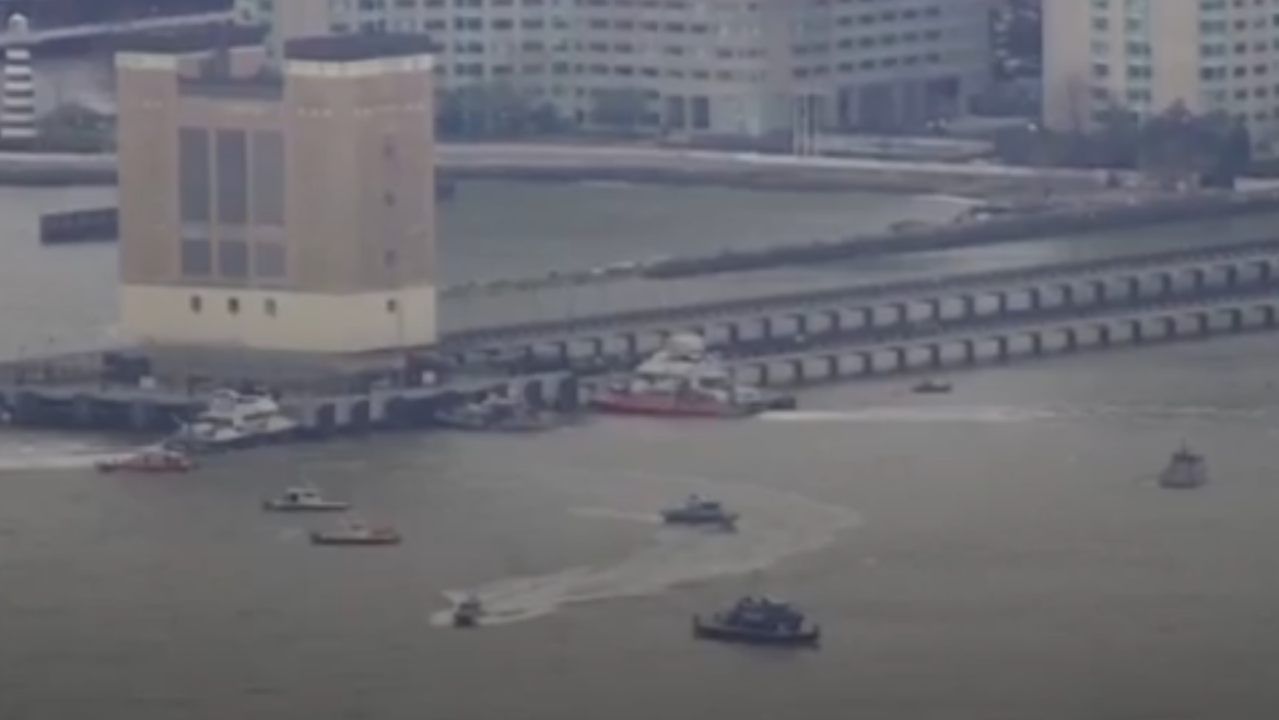 Six people killed in helicopter crash in New York City’s Hudson River