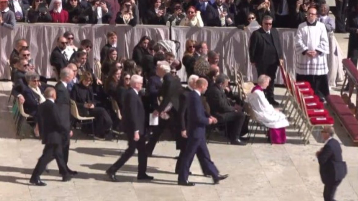 Presidents, prime ministers and cardinals gather for funeral of Pope Francis