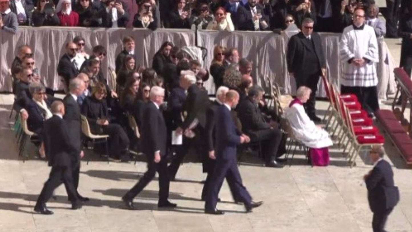 Presidents, prime ministers and cardinals gather for funeral of Pope Francis