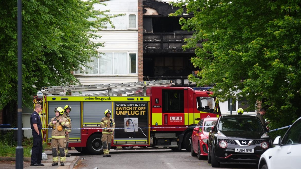 Three children and woman die in house fire