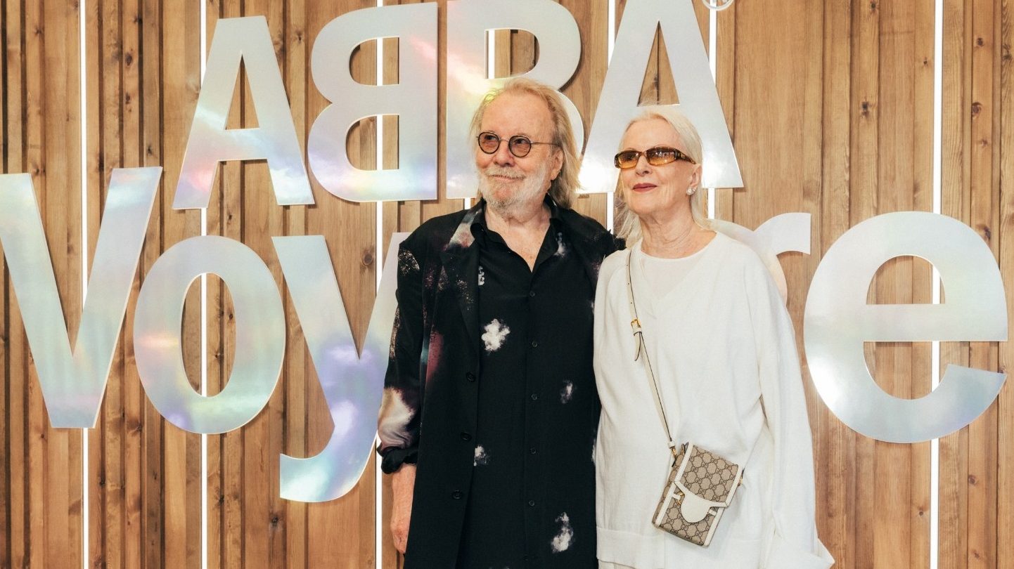 Benny Andersson and Anni-Frid Lyngstad reunite for third Abba Voyage anniversary