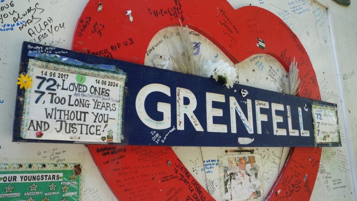 Grenfell community gathers for final anniversary before tower demolition begins