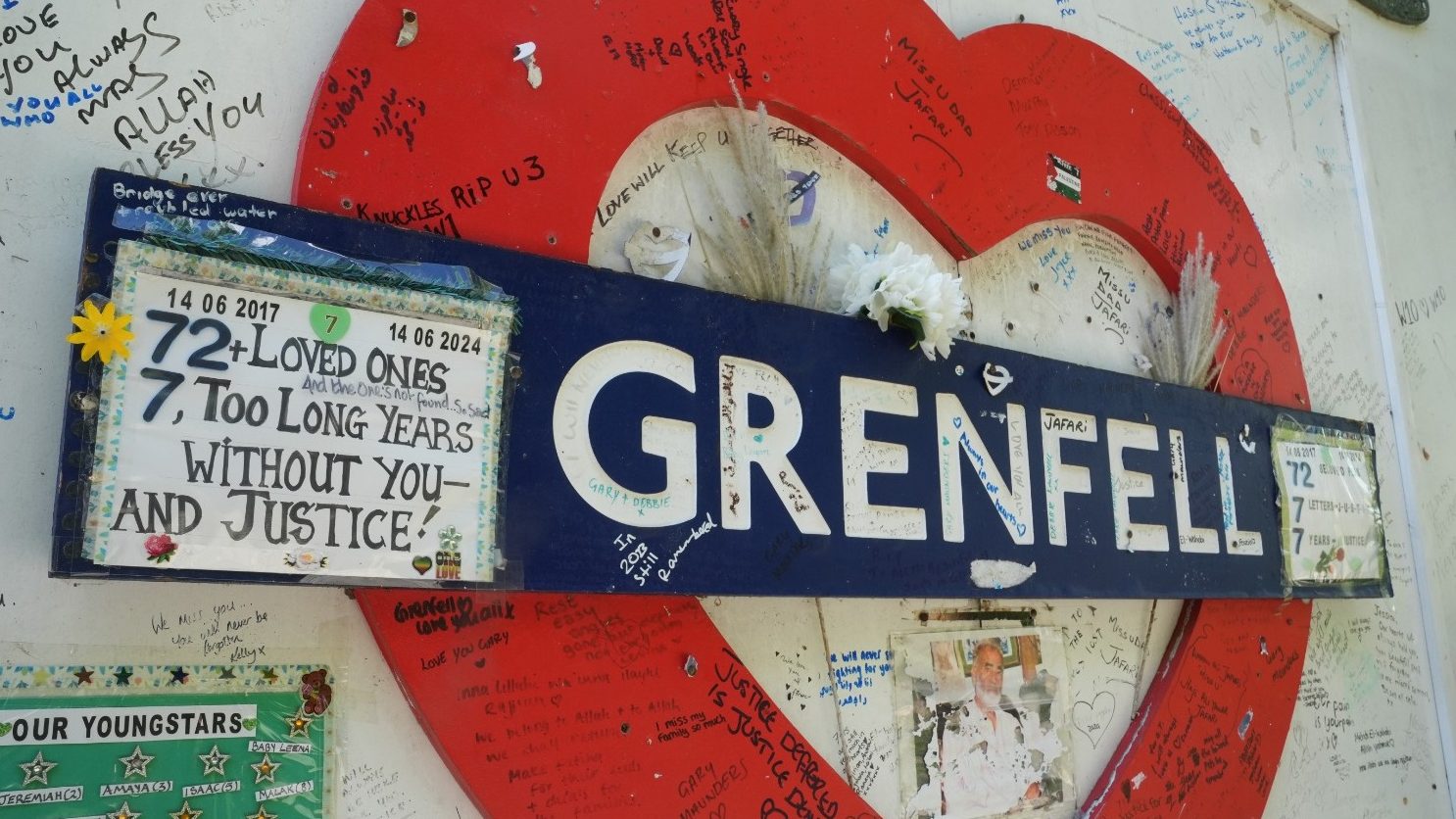 Grenfell community gathers for final anniversary before tower demolition begins