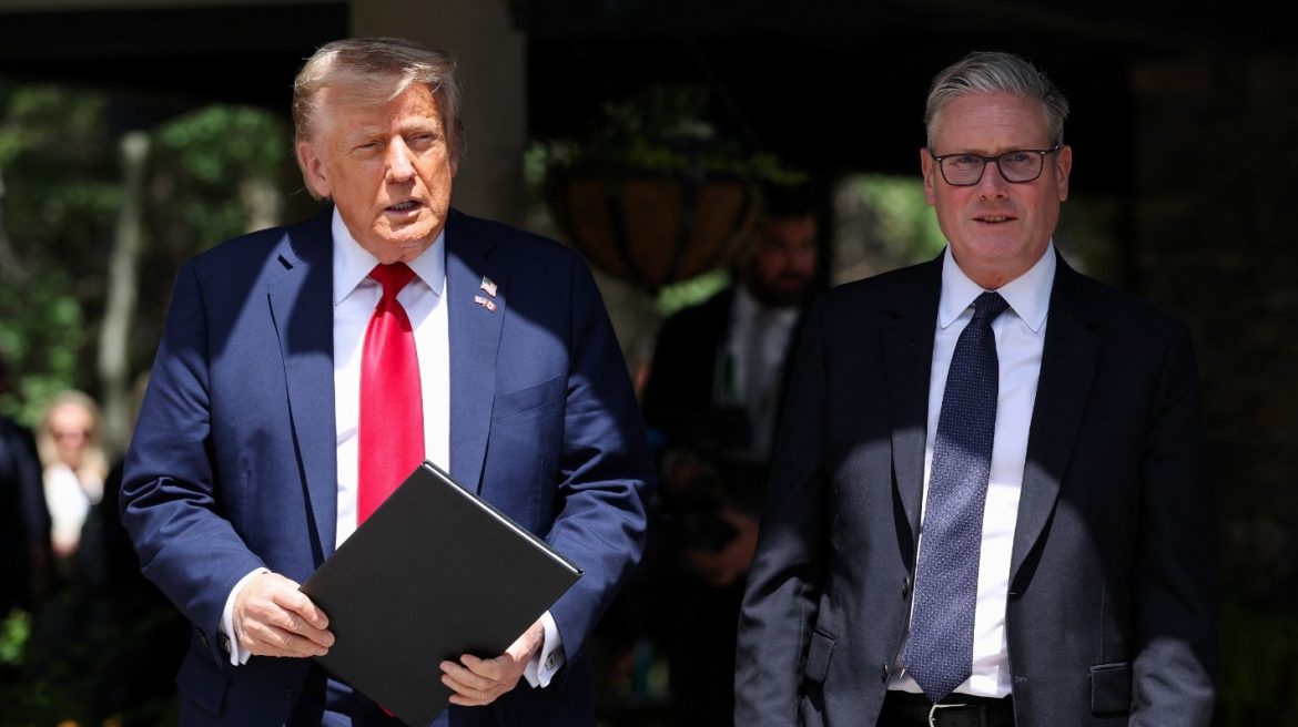 Donald Trump says the UK-US trade deal is ‘done’