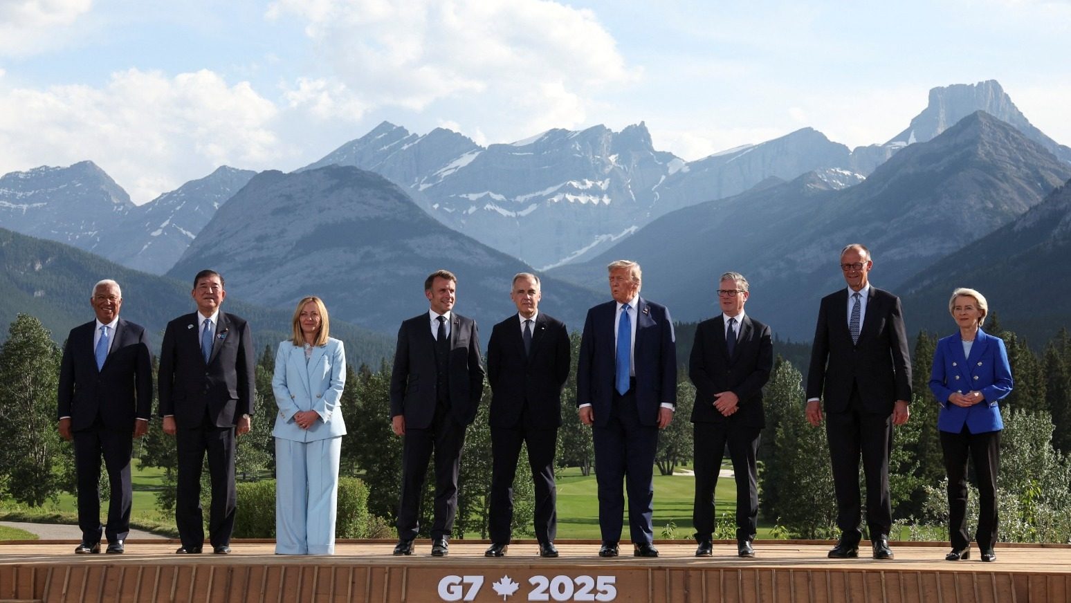 G7 leaders call for de-escalation in Middle East as Trump leaves summit
