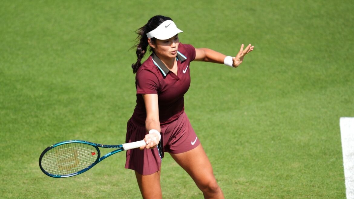 Emma Raducanu knocked out at Eastbourne as fightback falls short