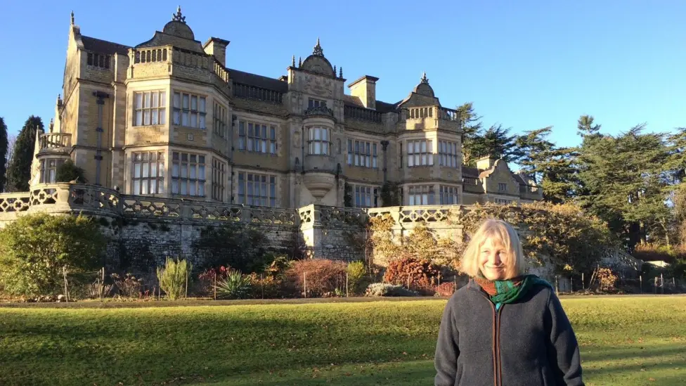 Caroline Magnus inherited Stokesay Court in Shropshire
