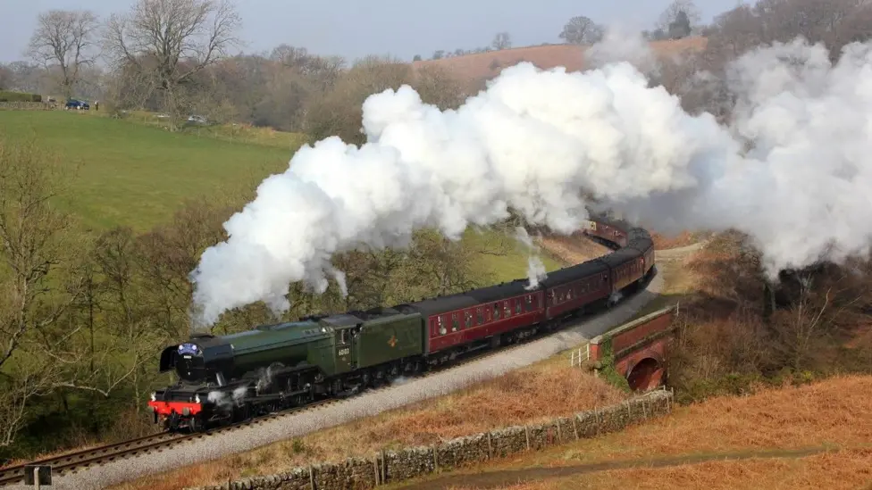 Flying Scotsman at Severn Valley Railway's full reopening