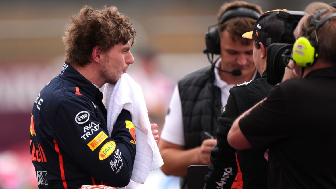 Max Verstappen spoils the British party by taking pole at Silverstone