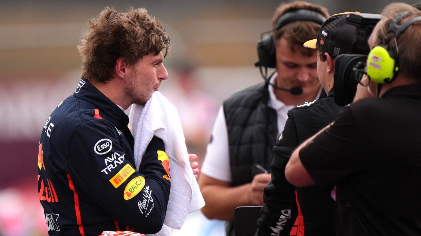 Max Verstappen spoils the British party by taking pole at Silverstone