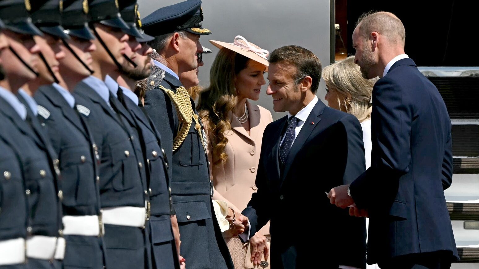 Macron arrives in UK promising co-operation on issues including migration
