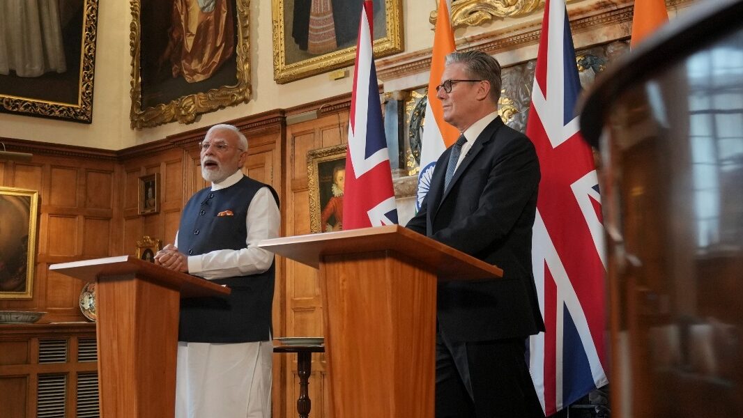 Starmer hails ‘historic day’ as Modi visits for signing of UK-India trade deal