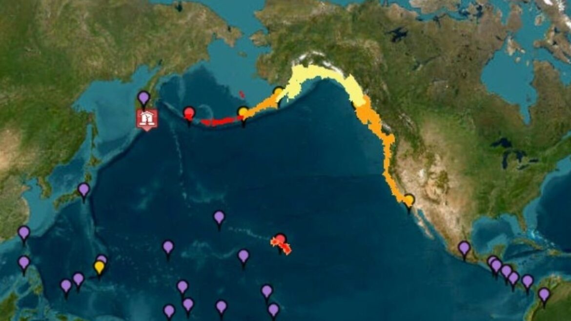 Tsunami warnings across Pacific Ocean after 8.8 magnitude earthquake