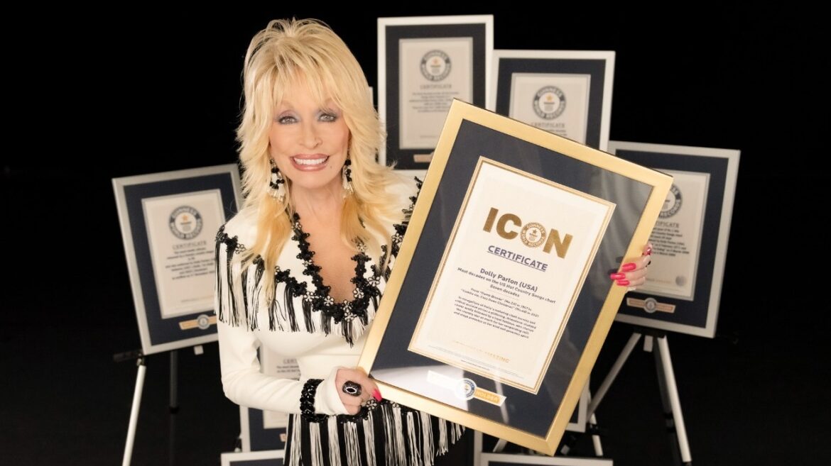 Dolly Parton named Guinness World Records icon