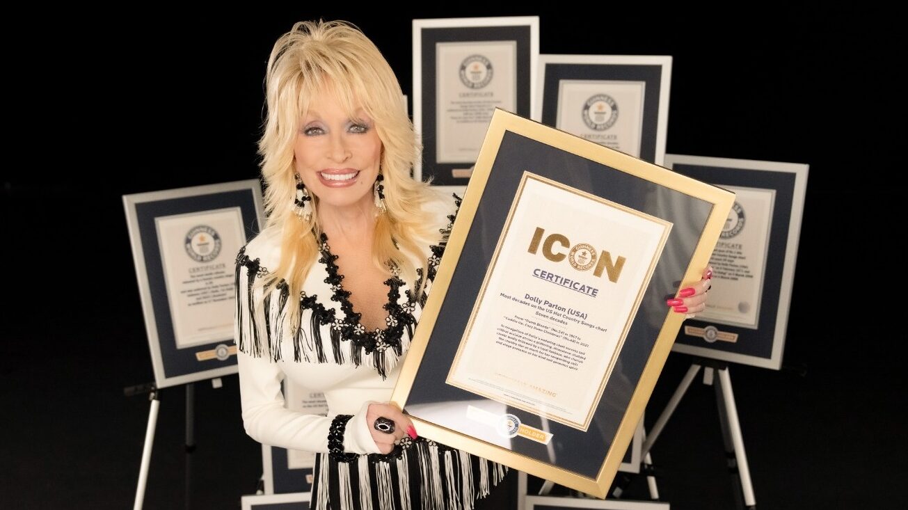Dolly Parton named Guinness World Records icon