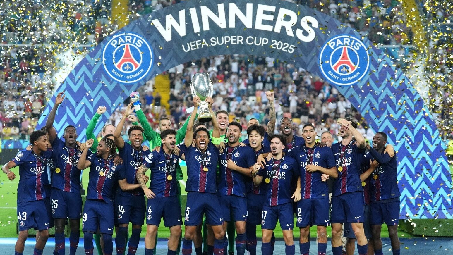 Spurs squander late two-goal lead before Super Cup shoot-out defeat to PSG