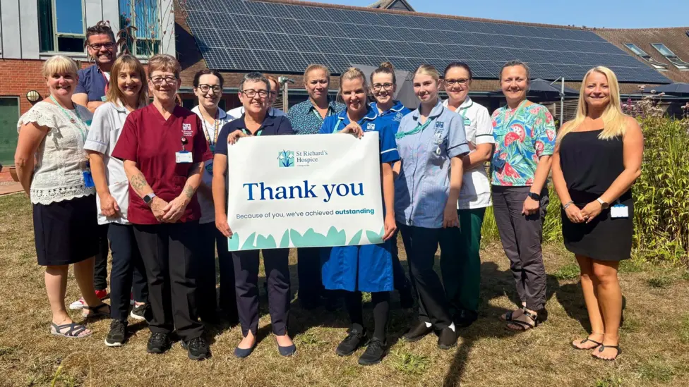 'Exceptionally kind' Worcester hospice rated outstanding